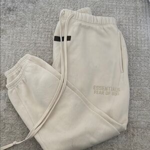 Fear of God Essentials Cream Sweatpants
